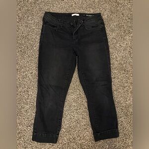 Lauren Conrad Size 4 Black Skinny Capri